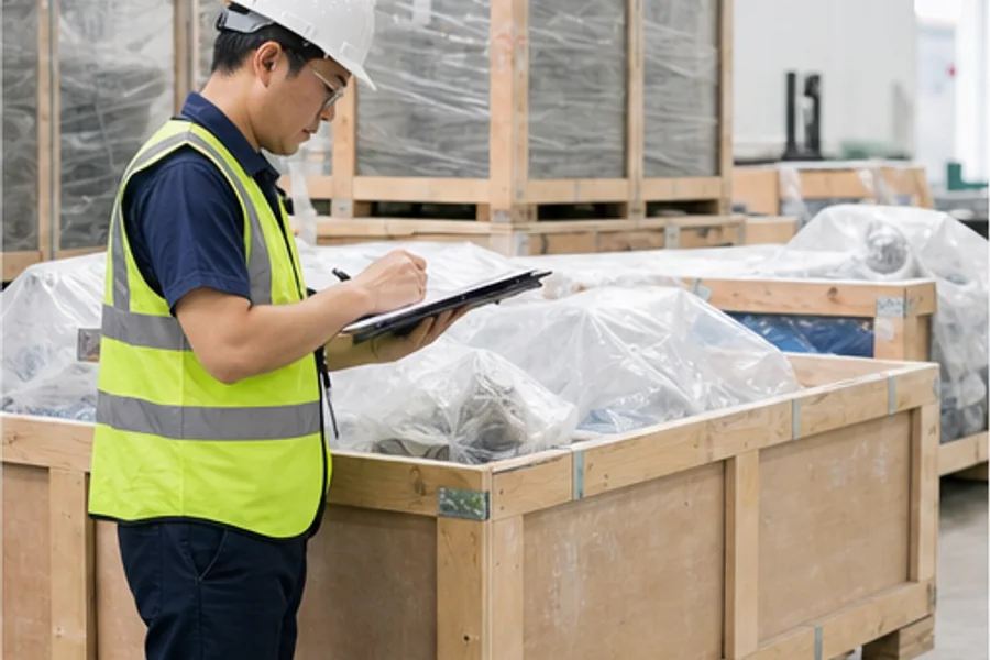 Factory inspection and production review in China